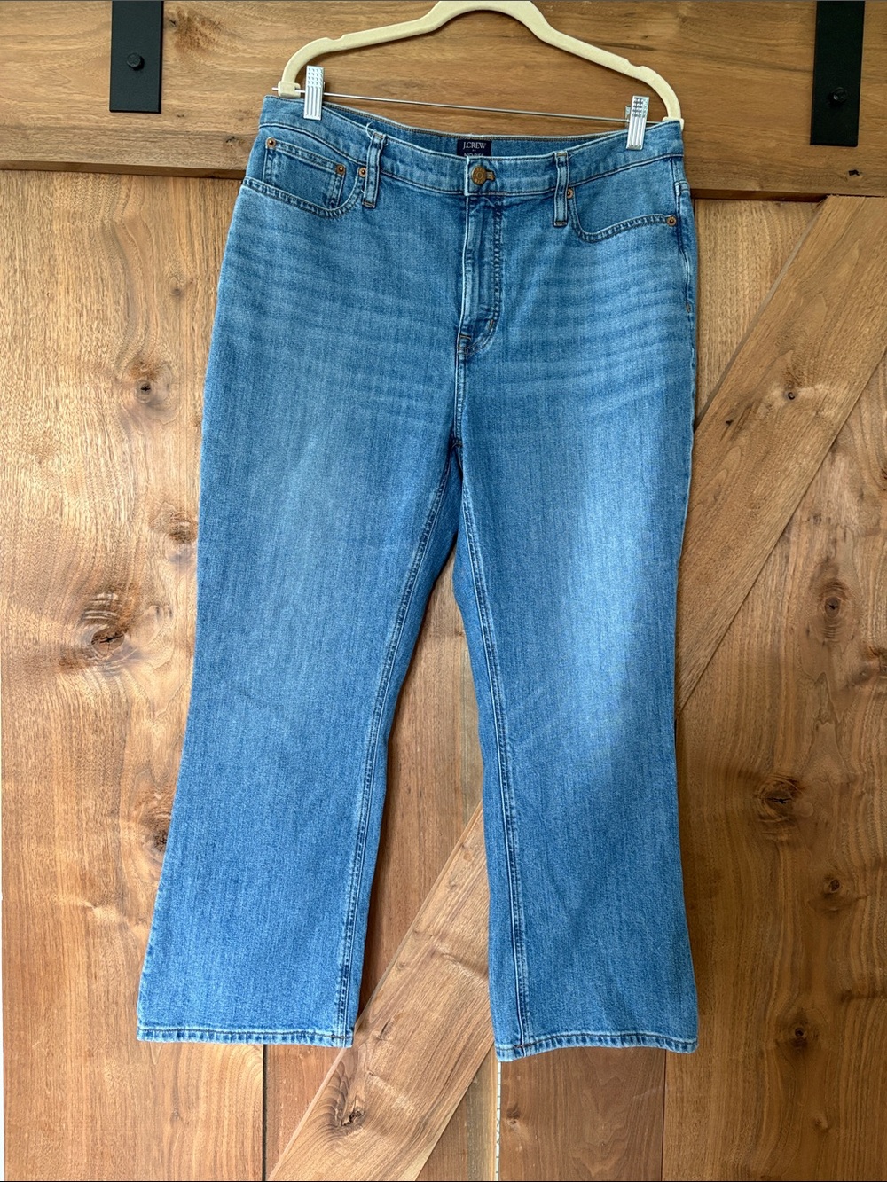 J. Crew Light Blue Ankle Crop Jeans